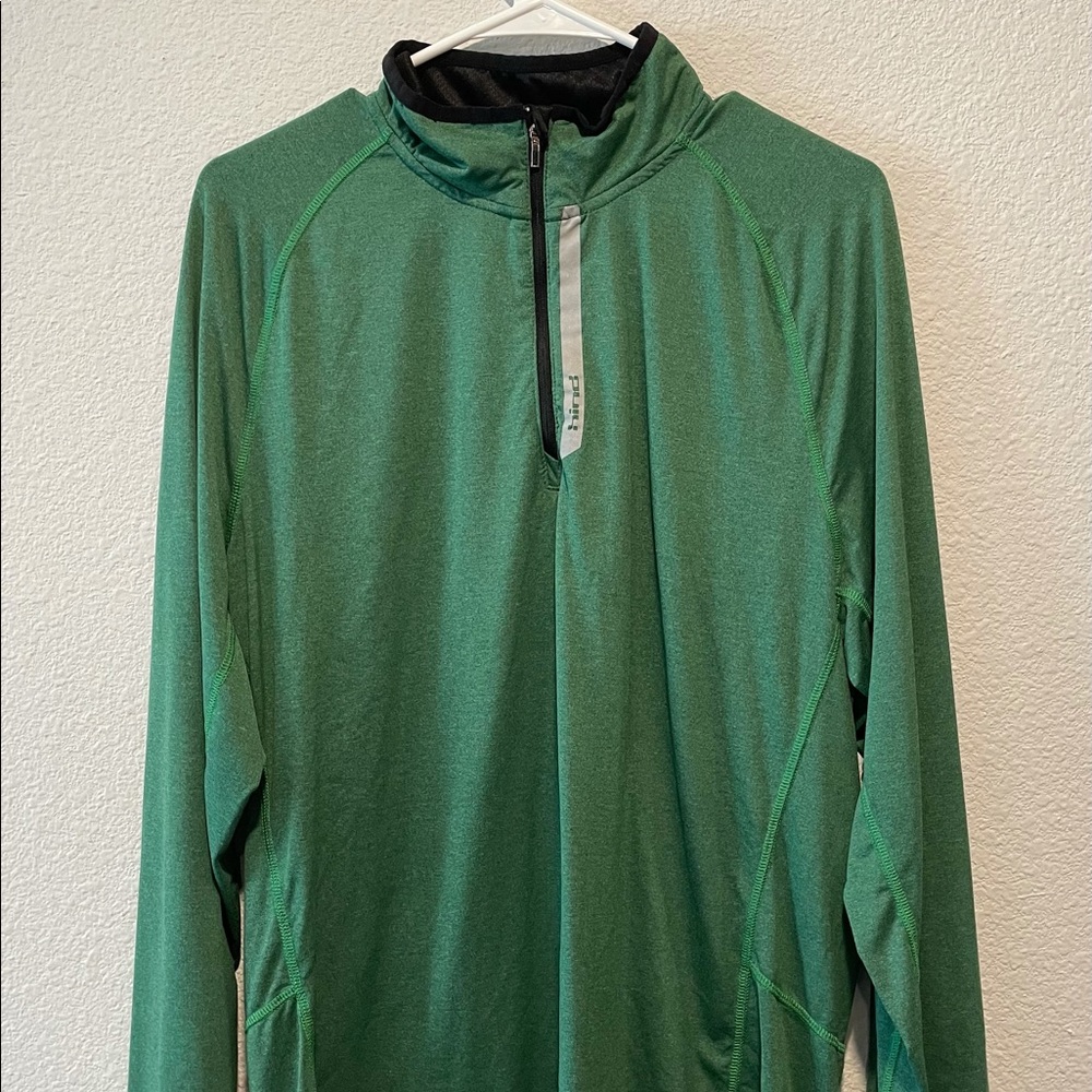 Hind Large Green Pullover w/ Zipper